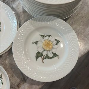 Throdore Haviland 4 Bread and butter China plates